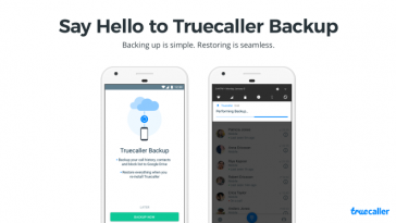 Truecaller Backup