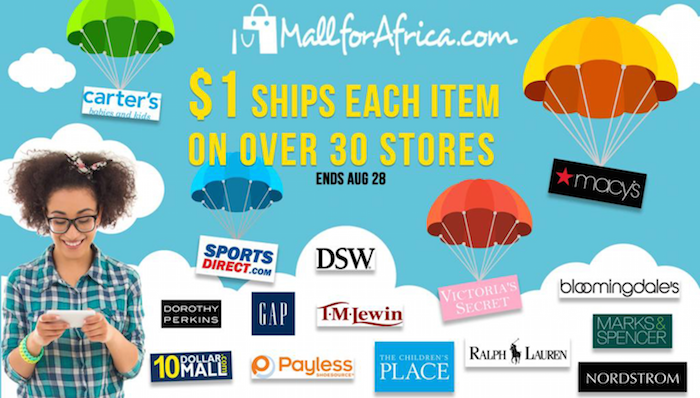 Mall for Africa, Kenya, Rwanda, Ghana, Nigeria, Egypt, Uganda, Chad, Botswana, Tanzania, Angola, Senegal, Malawi, Sierra Leone, Democratic Republic of Congo