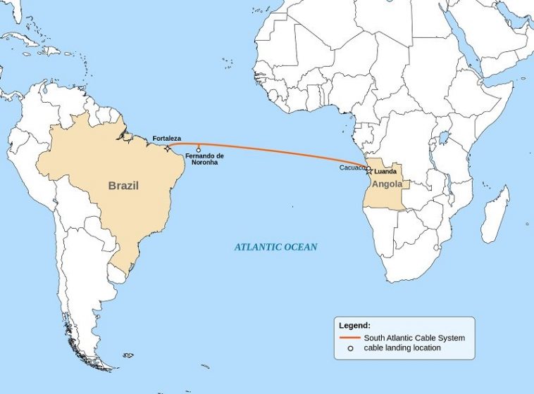 South Atlantic Cable System (SACS) in Brazil