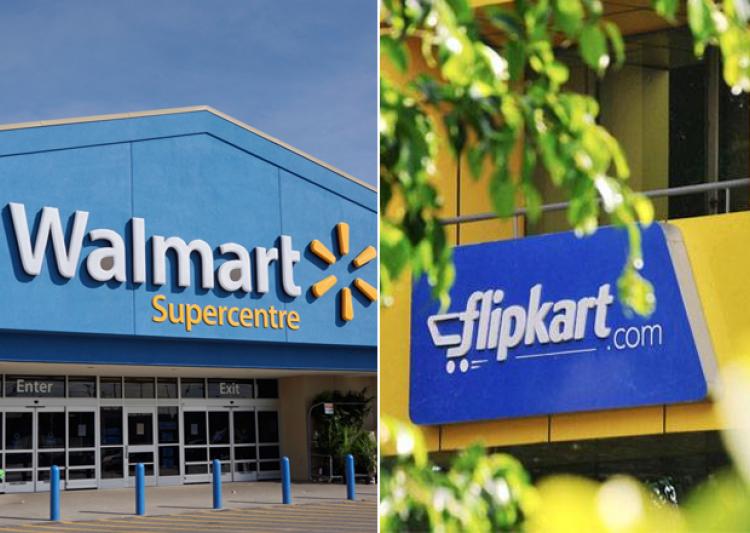 Flipkart - Walmart, Naspers Ltd, India, Jeff Bezos, Alibaba Group Holding Ltd., Walmart