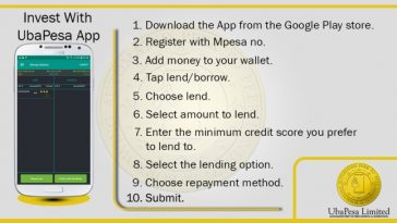 Kenya's UbaPesa Startup's Platform Links Borrowers to Lenders