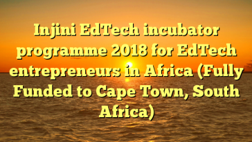 Injini Edtech Incubator