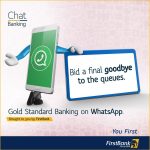 First Bank's Chat Banking on WhatsApp