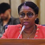 Ayanda Dlodlo, the Minister of DPSA at the Launch of e-Job Site in Proteria