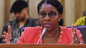 Ayanda Dlodlo, the Minister of DPSA at the Launch of e-Job Site in Proteria