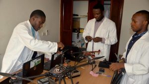 William Elong Builds Cameroon-Made Drones through DroneAfrica Project