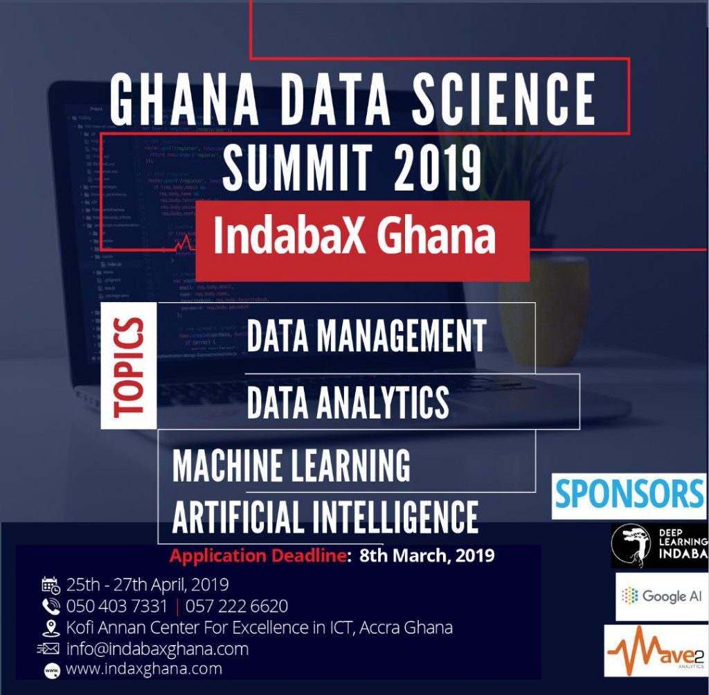 Ghana Data Science Summit 2019 to Kick Off on April 25