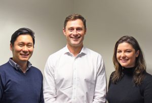 Benjamin Hosack (center), the Chief Commercial Officer (CCO) at Foregenix