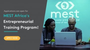 MEST Africa Entrepreneurial training program class 2021
