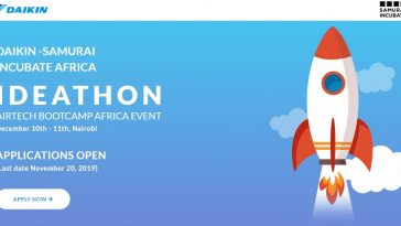 Daikin-Samurai Incubate Africa Ideathon Opens Applications for African Startups