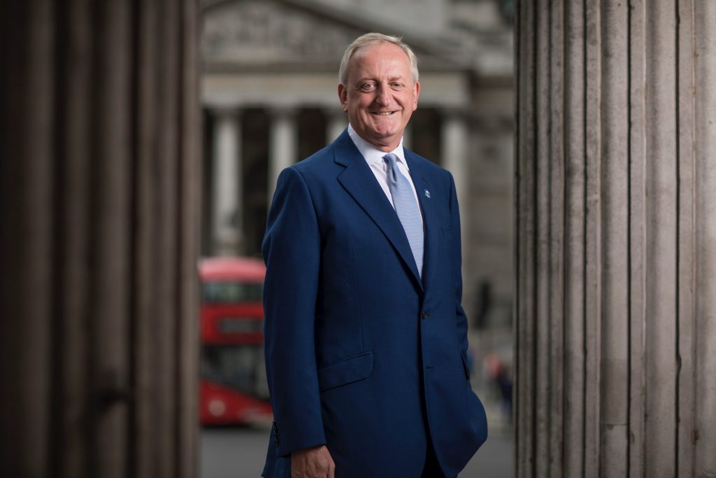 The Lord Mayor of the City of London, Peter Estlin