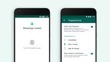 WhatsApp Now Allows Android Users to Use Fingerprint Lock