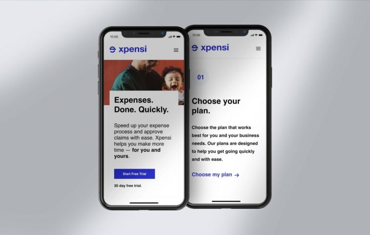 xpensi on smartphone