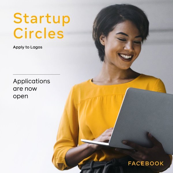 startup circles open applications poster
