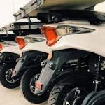 Uber electric scooters