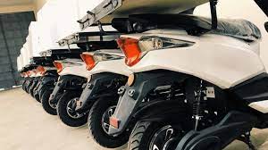 Uber electric scooters