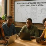 How to Build a Scalable Tech Product with a Small Team in Africa