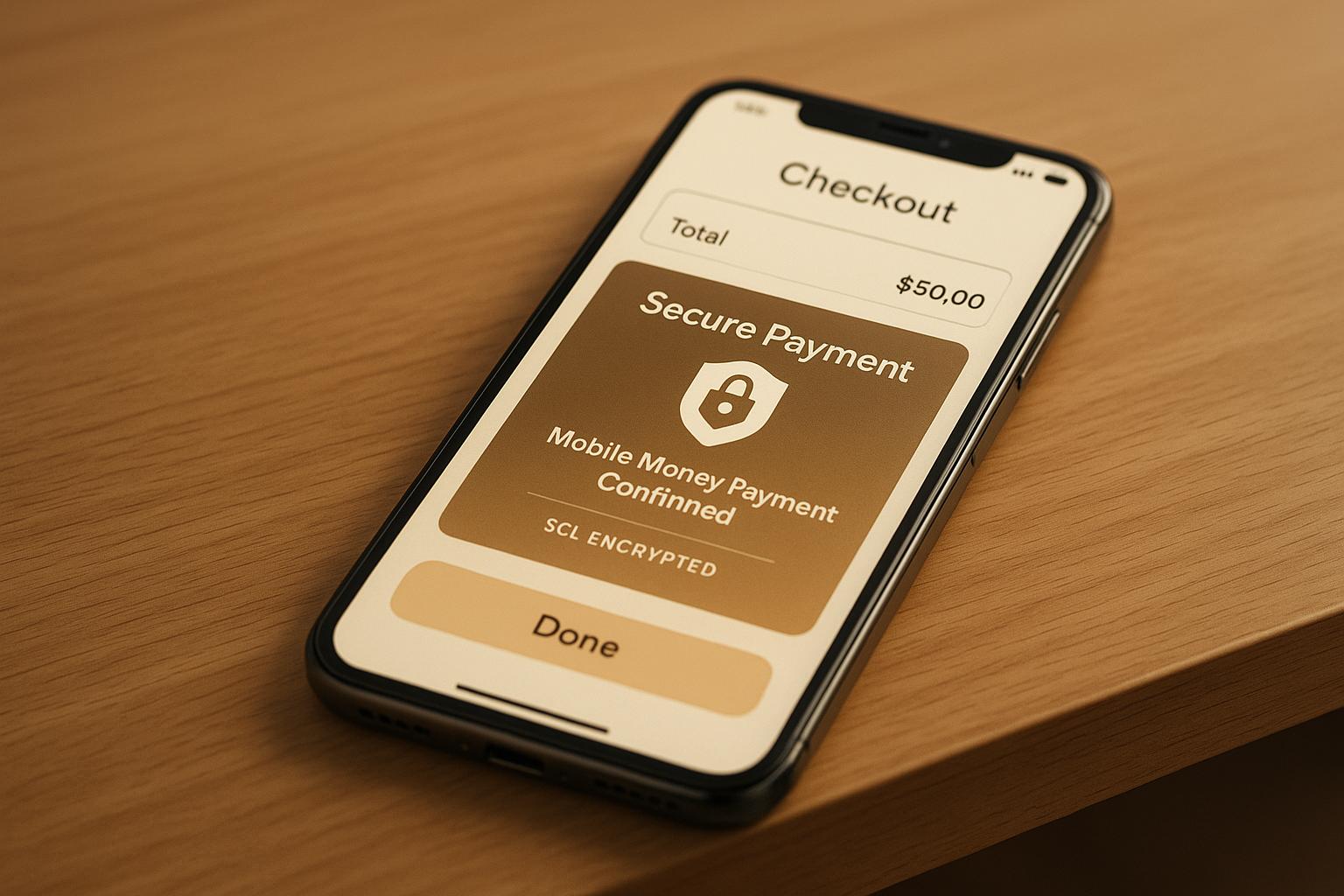 Mobile Money Security for E-Commerce Platforms