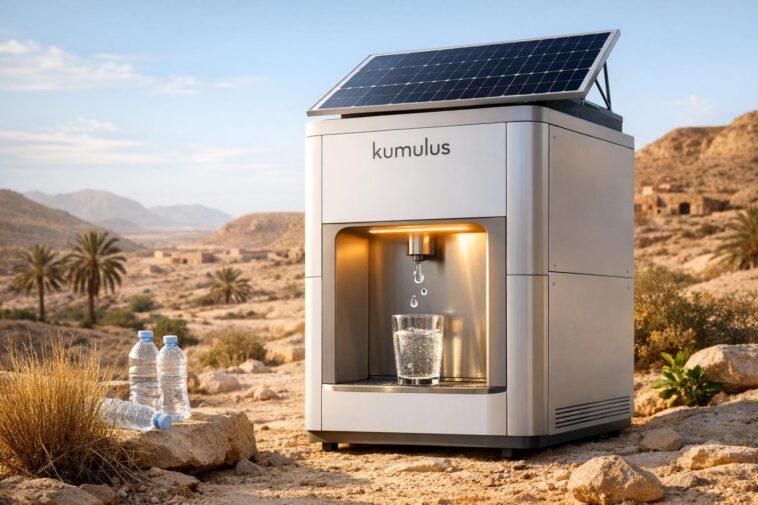 Watertech Innovation: Kumulus Turns Air into Water in Tunisia
